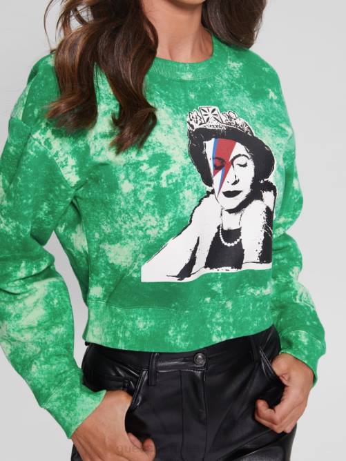 GUESS jersey corto queen mujer 0P8X1641 valle verde vestir