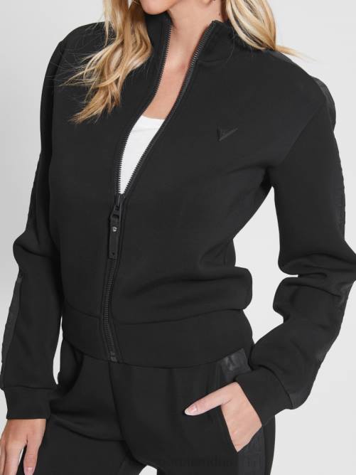 GUESS sudadera eco allie scuba mujer 0P8X1755 negro vestir