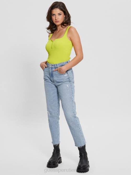 GUESS body de gancho y ojo de kaylee mujer 0P8X1067 mordedura de ácido vestir