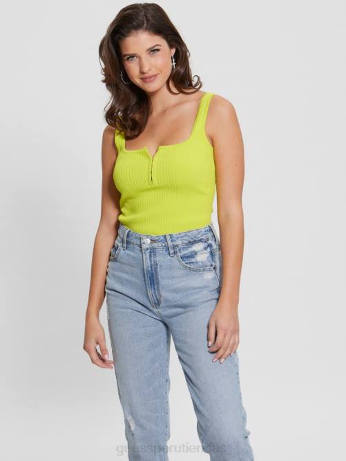 GUESS body de gancho y ojo de kaylee mujer 0P8X1067 mordedura de ácido vestir