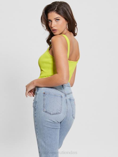 GUESS body de gancho y ojo de kaylee mujer 0P8X1067 mordedura de ácido vestir