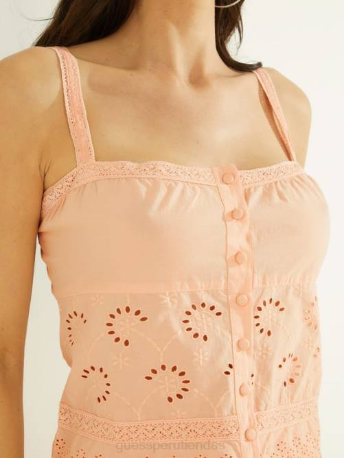 GUESS tanque de hesper mujer 0P8X1621 melocotón toque multi vestir