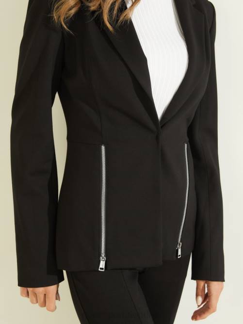 GUESS blazer eco marion mujer 0P8X1868 negro vestir
