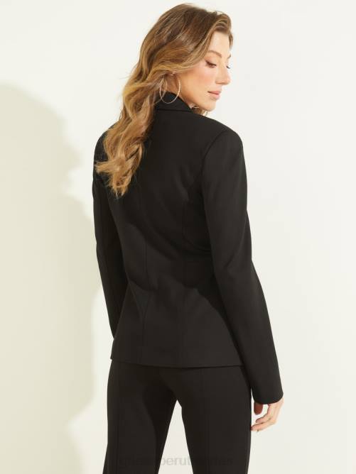 GUESS blazer eco marion mujer 0P8X1868 negro vestir