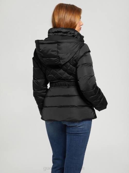 GUESS chaqueta acolchada eco laurie mujer 0P8X1953 negro vestir