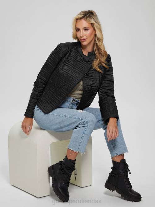 GUESS chaqueta acolchada marina mujer 0P8X1882 negro vestir