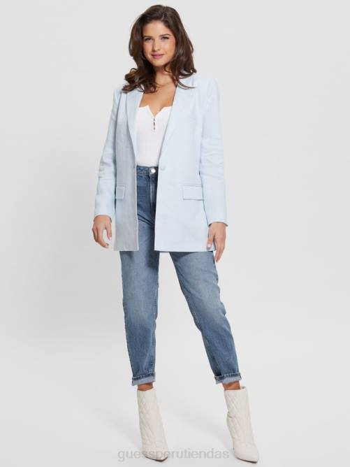 GUESS chaqueta brooke mujer 0P8X1744 helio vestir