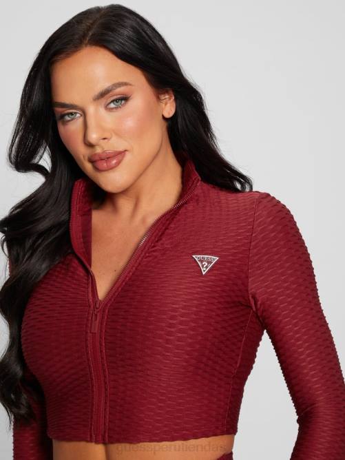 GUESS chaqueta eco delma active con cremallera mujer 0P8X1776 especia de otoño vestir