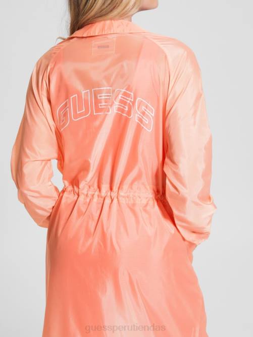 GUESS chaqueta larga ashlynn mujer 0P8X2510 atardecer infinito vestir