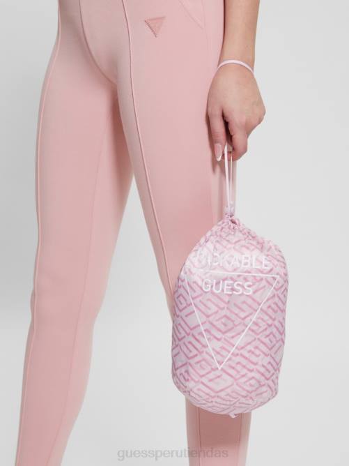 GUESS chaqueta reversible eco janis mujer 0P8X1984 rosa discreto vestir