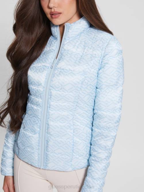GUESS chaqueta reversible eco janis mujer 0P8X1986 aire fresco vestir