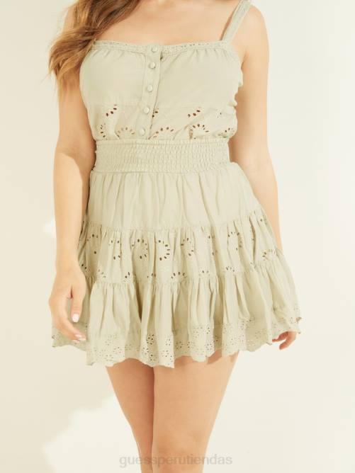 GUESS falda hesper mujer 0P8X2443 perdido en tomillo multi vestir