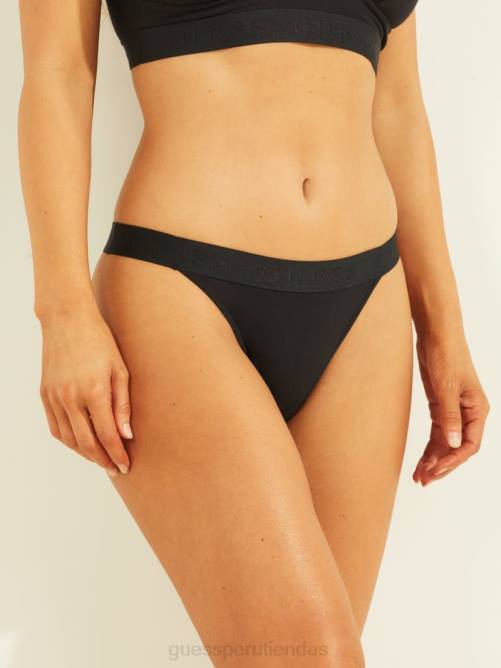 GUESS tanga de abril mujer 0P8X2724 negro vestir