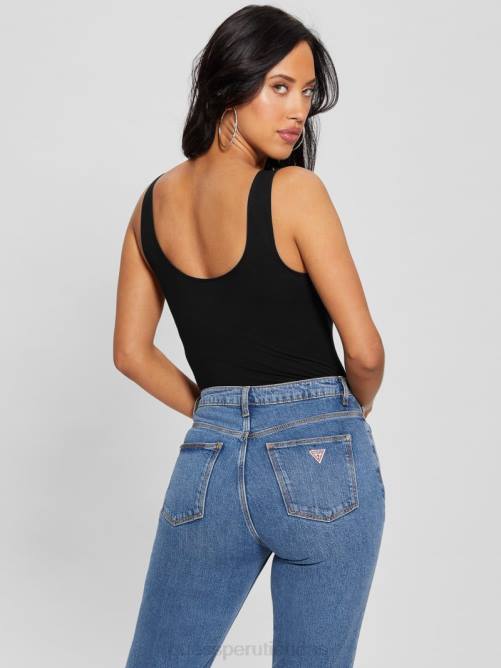 GUESS body clásico con logo mujer 0P8X961 negro vestir