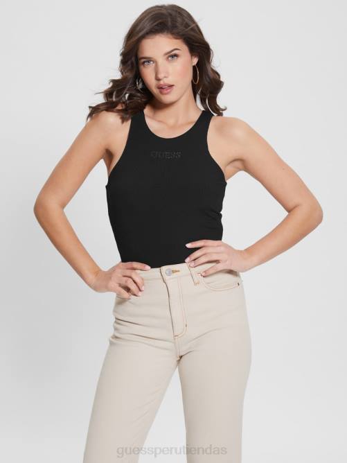 GUESS body eco guendalina sin mangas mujer 0P8X1233 negro vestir