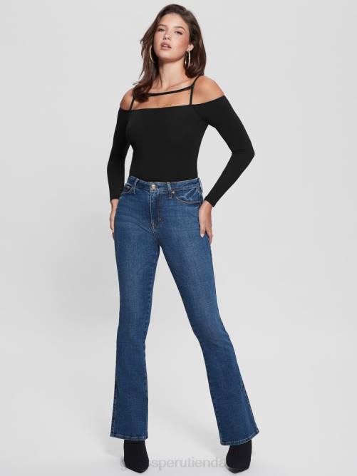 GUESS body eco malaya con arnés mujer 0P8X1399 negro vestir