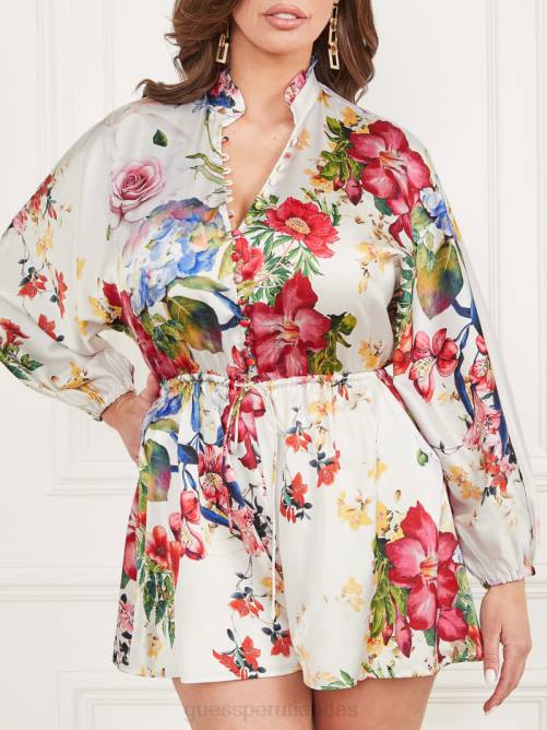 GUESS mameluco estampado vivienne mujer 0P8X382 glorioso jardín ao vestir