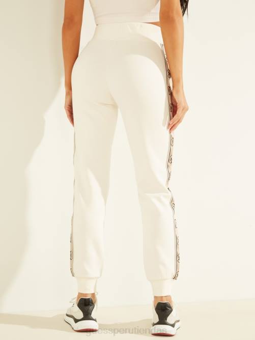 GUESS joggers eco britney con cinta del logo mujer 0P8X2215 sal del océano vestir