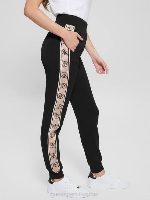 GUESS joggers eco britney mujer 0P8X2158 negro vestir
