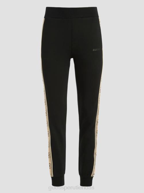 GUESS joggers eco britney mujer 0P8X2158 negro vestir