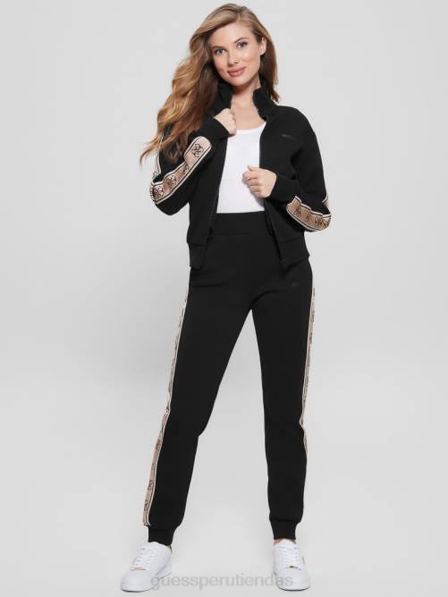 GUESS joggers eco britney mujer 0P8X2158 negro vestir