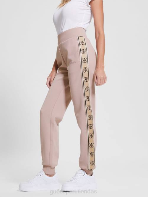 GUESS joggers eco britney mujer 0P8X2180 elegante color topo vestir