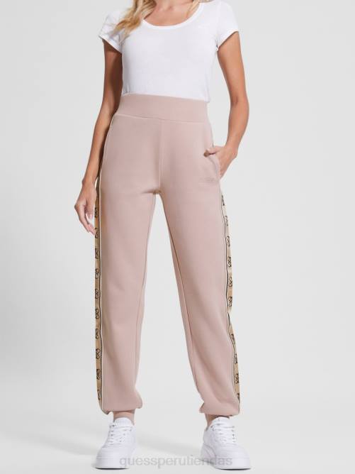 GUESS joggers eco britney mujer 0P8X2180 elegante color topo vestir