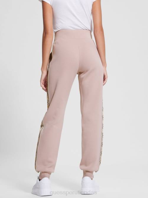 GUESS joggers eco britney mujer 0P8X2180 elegante color topo vestir