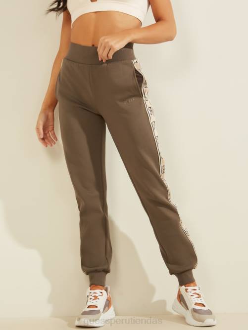 GUESS joggers eco britney mujer 0P8X2519 marrón general vestir