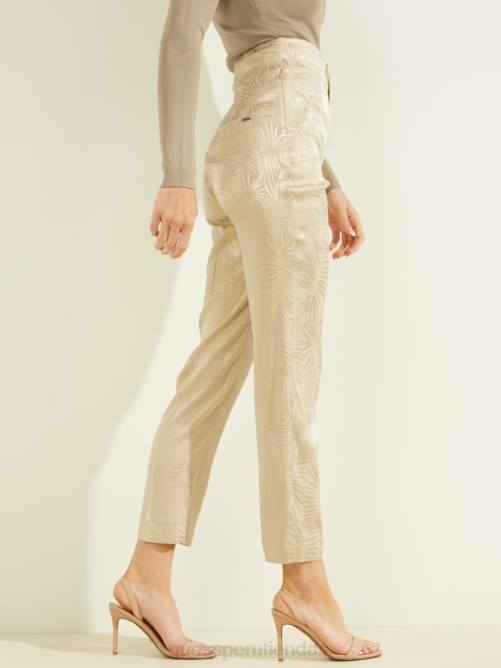 GUESS pantalon veridiano mujer 0P8X2315 cemento vestir