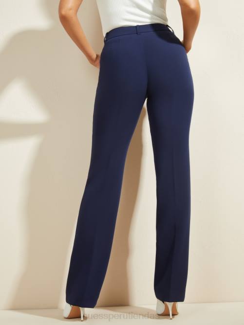 GUESS pantalon winnie genesis mujer 0P8X2196 marina nocturna vestir