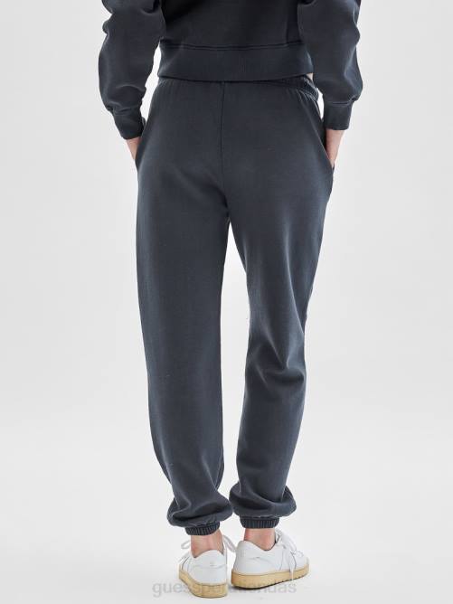 GUESS pantalones deportivos con logo clásico originals mujer 0P8X2480 negro lavado multi vestir