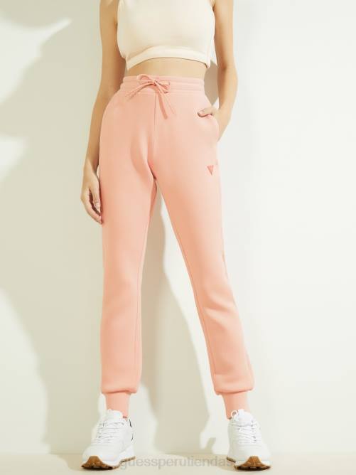 GUESS pantalones eco allie con puños de buceo mujer 0P8X2335 felicidad rosa vestir