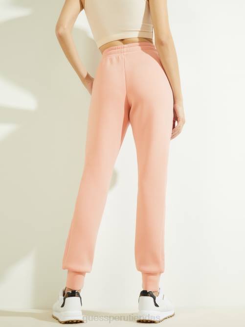 GUESS pantalones eco allie con puños de buceo mujer 0P8X2335 felicidad rosa vestir
