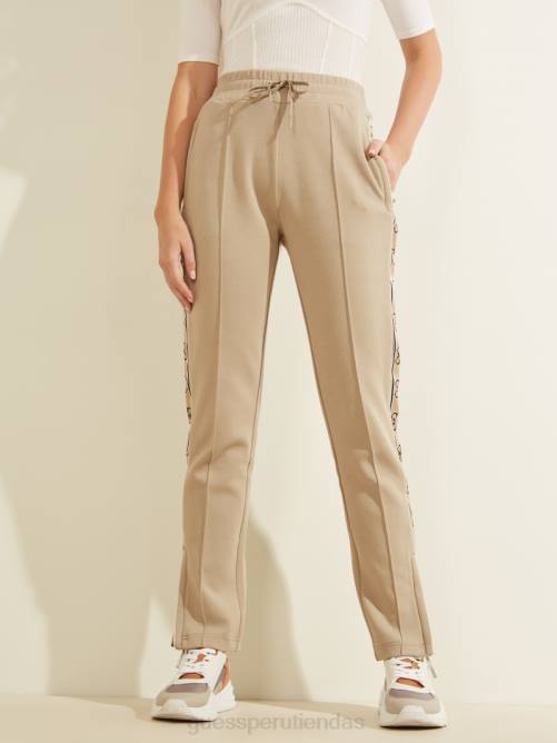GUESS pantalones eco britney nuevos activos mujer 0P8X2506 gris impacto vestir