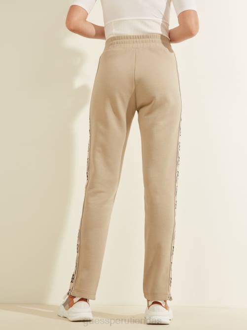 GUESS pantalones eco britney nuevos activos mujer 0P8X2506 gris impacto vestir