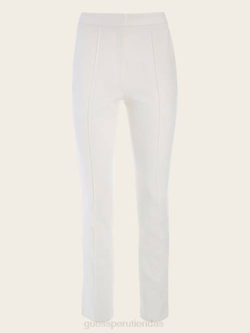 GUESS pantalones logan de pernera recta mujer 0P8X2076 playa de arena vestir