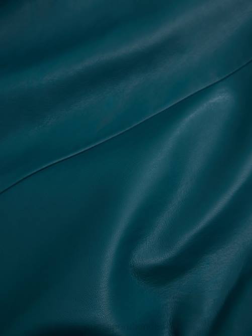 GUESS pantalones rectos kelly de piel sintética mujer 0P8X2209 real verde azulado multicolor vestir