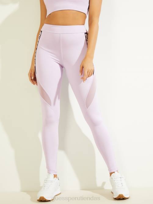 GUESS angelica leggins mujer 0P8X2517 nuevo lila claro vestir
