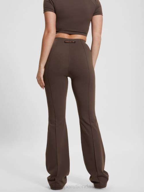 GUESS leggins acampanados aggie mujer 0P8X2055 café oscuro vestir