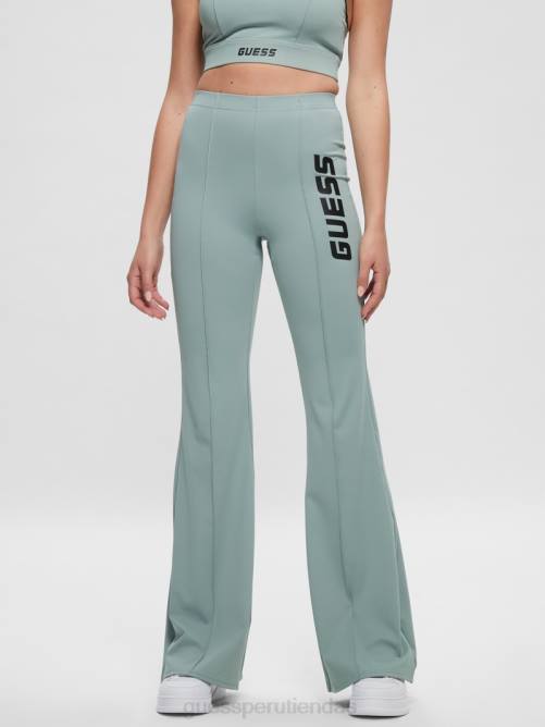 GUESS leggins acampanados de azalea mujer 0P8X2397 gris completo vestir