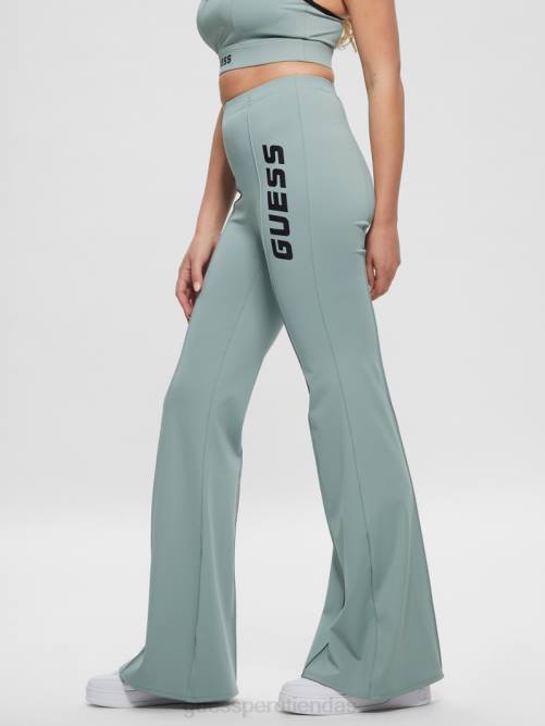 GUESS leggins acampanados de azalea mujer 0P8X2397 gris completo vestir