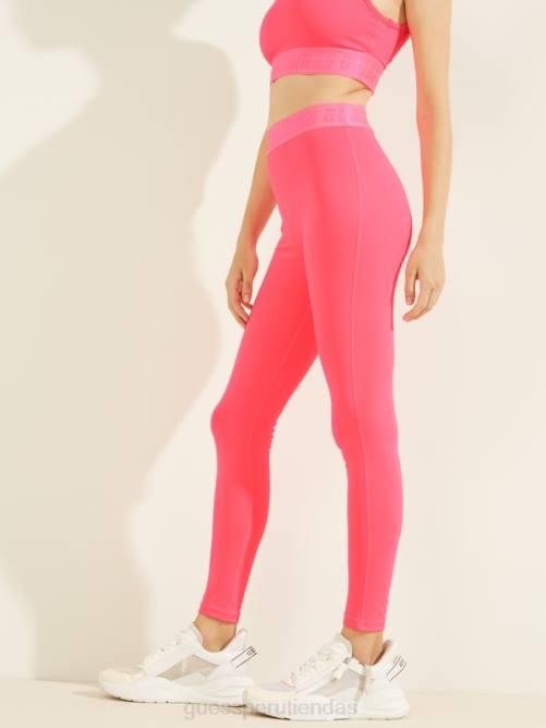 GUESS leggins aileen mujer 0P8X2405 rosa monroe vestir