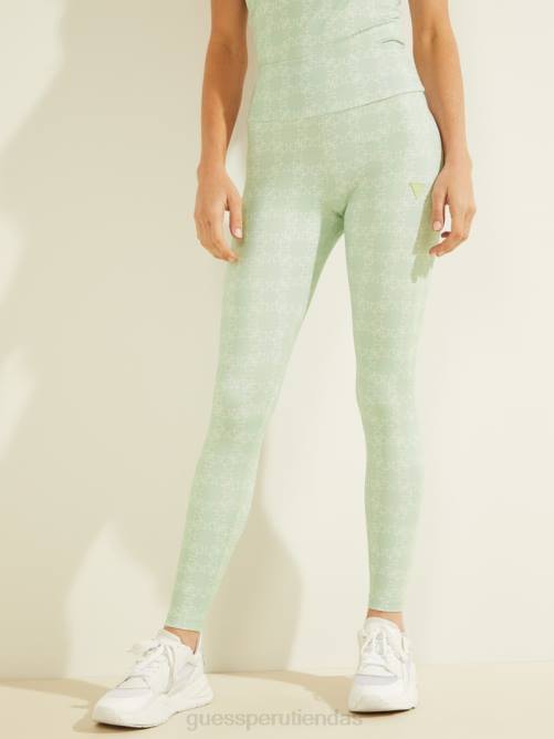 GUESS leggins con logo de caitlin mujer 0P8X2210 4g logomanía rocío frío vestir