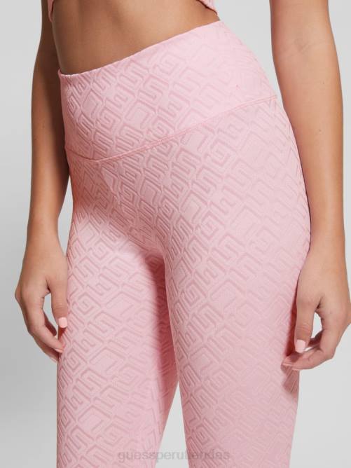 GUESS leggins con logo de dana mujer 0P8X2352 pin desgastado con g en relieve vestir