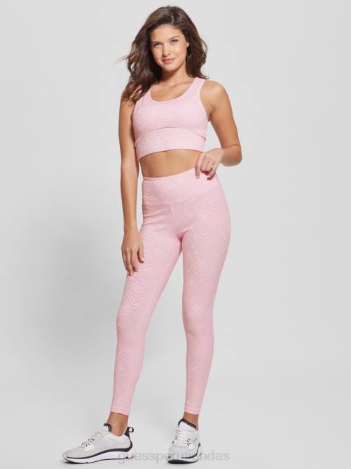 GUESS leggins con logo de dana mujer 0P8X2352 pin desgastado con g en relieve vestir