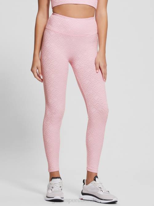 GUESS leggins con logo de dana mujer 0P8X2352 pin desgastado con g en relieve vestir
