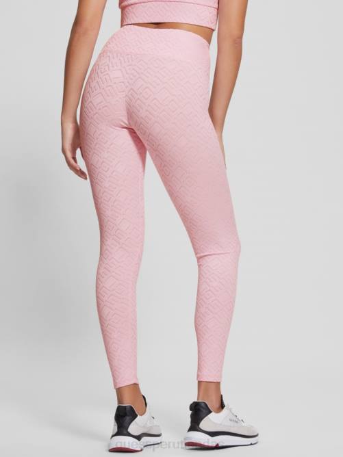 GUESS leggins con logo de dana mujer 0P8X2352 pin desgastado con g en relieve vestir