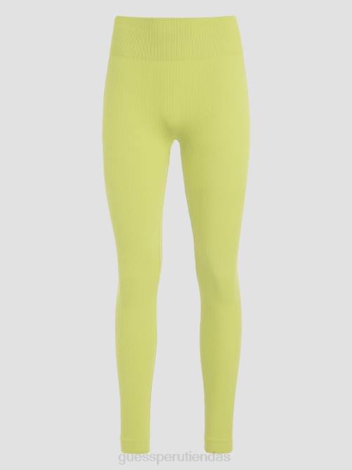 GUESS leggins de canalé sin costuras mujer 0P8X2391 mordedura de ácido vestir