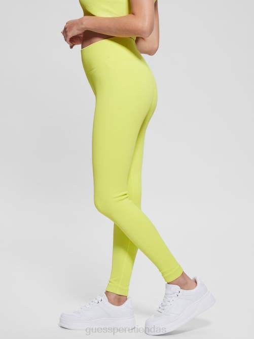 GUESS leggins de canalé sin costuras mujer 0P8X2391 mordedura de ácido vestir